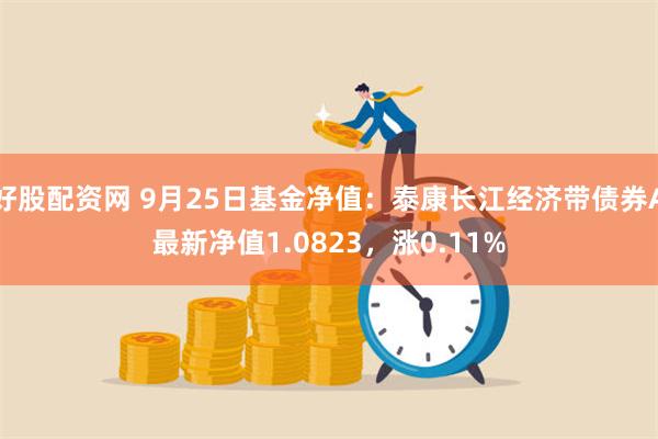 好股配资网 9月25日基金净值：泰康长江经济带债券A最新净值